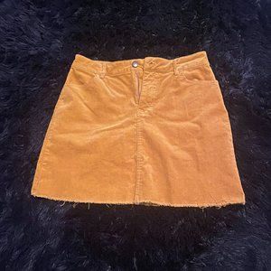 Mustard skirt